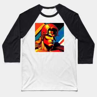 Spartan Strong MSU Vintage | Spartan Strong Comic Book Style,Warrior Baseball T-Shirt